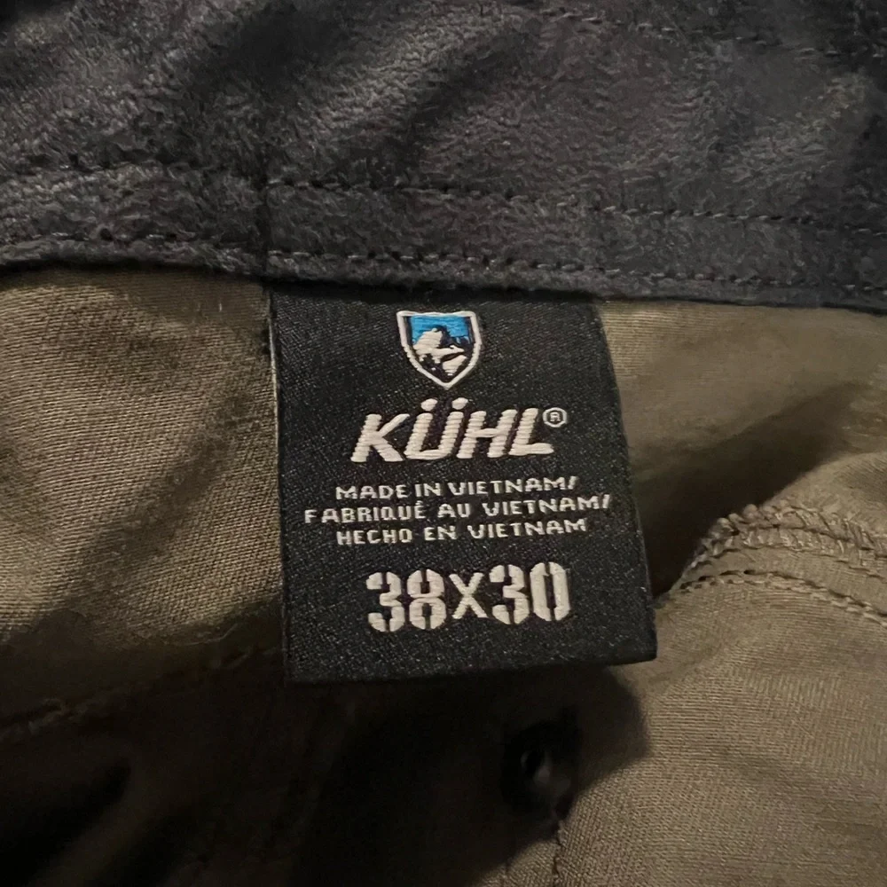 KUHL klassik Fit RYDT Lite pants in hunter green 38/30